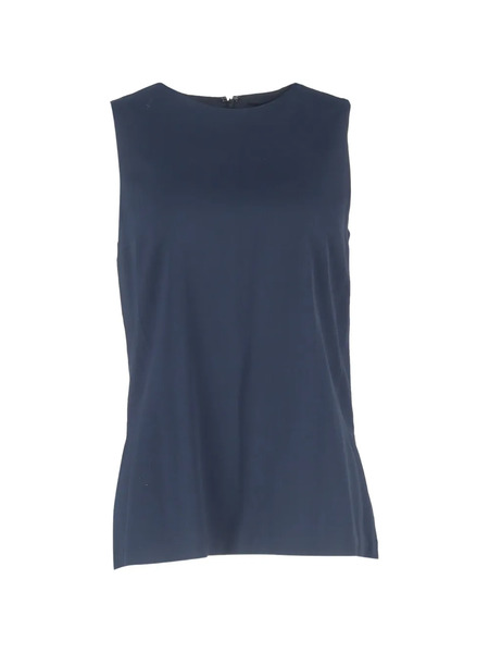  Theory Side-slit Blouse - Blue 