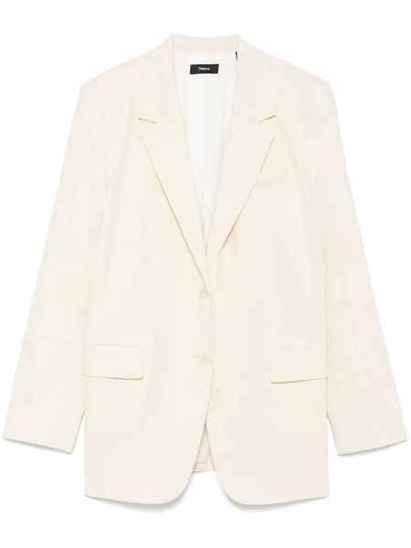  Theory Single-breasted Blazer - Neutrals 