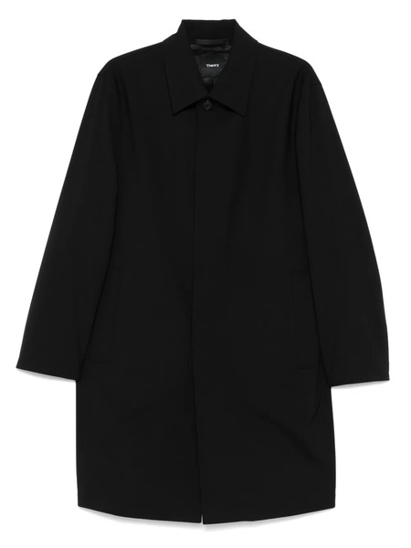  Theory Single-breasted Coat - Black 