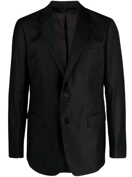  Theory Single-breasted Wool Blazer - Grey 