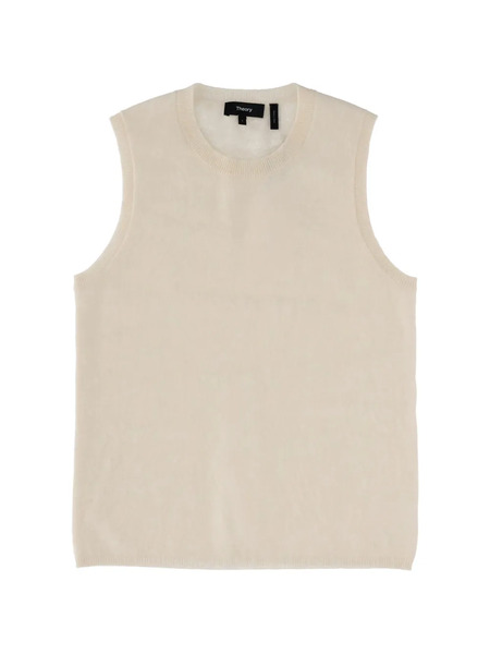  Theory Sleeveless Knitted Top - Neutrals 