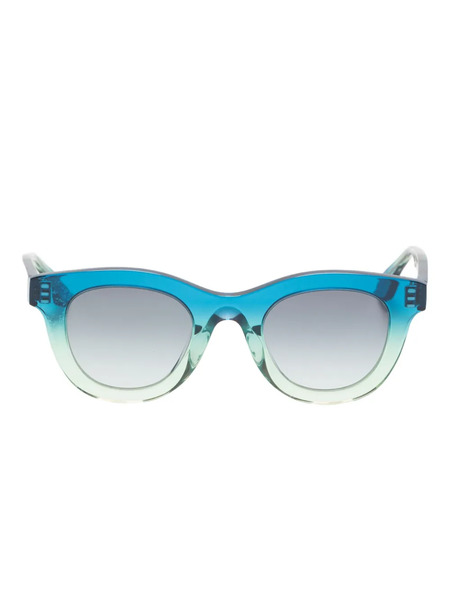  Thierry Lasry Consistency Round-frame Sunglasses - Blue 