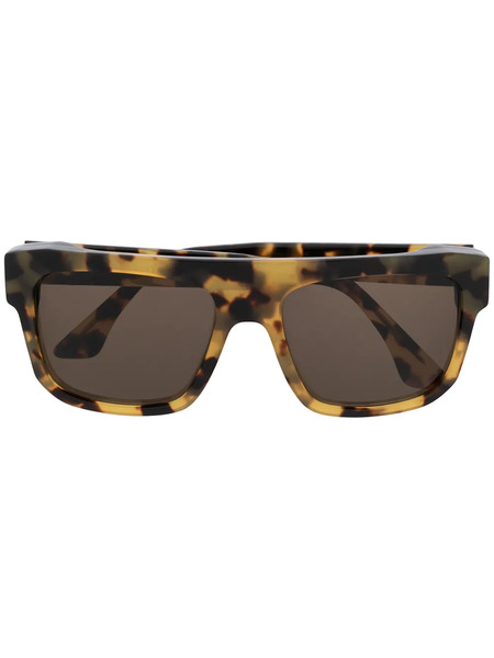  Thierry Lasry Felony Square Sunglasses - Brown 