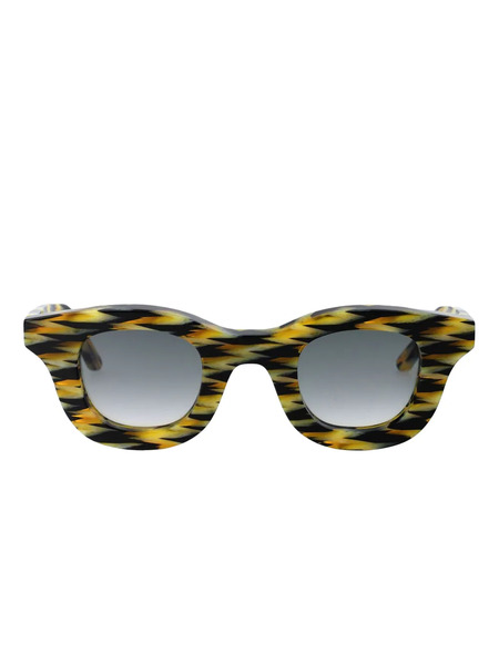  Thierry Lasry Geometric-frame Sunglasses - Yellow 