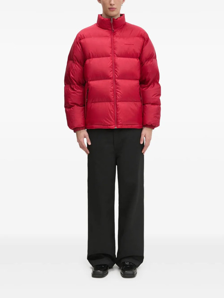 This Is Never That Logo-print Padded Jacket - Red 