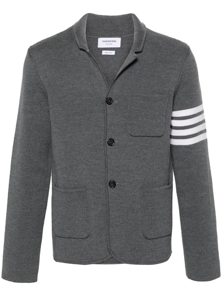  Thom Browne 4-bar Blazer - Grey 