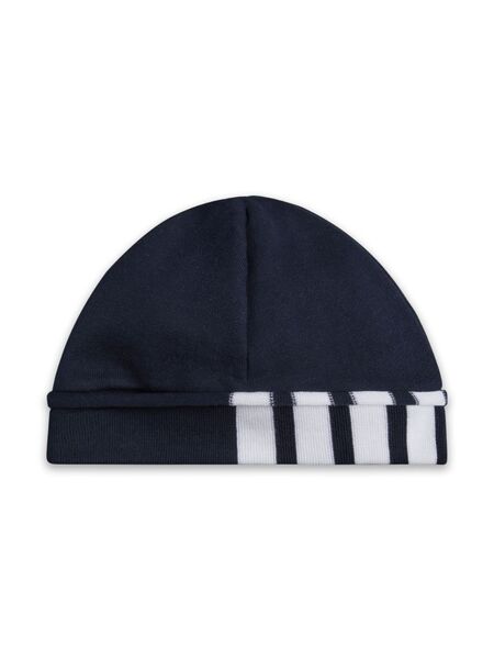 Thom Browne 4-bar Stripe Beanie - Blue 