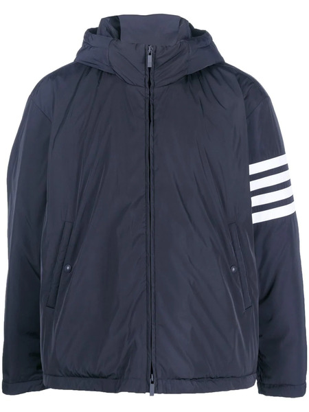  Thom Browne 4-bar Stripe Bomber Jacket - Blue 