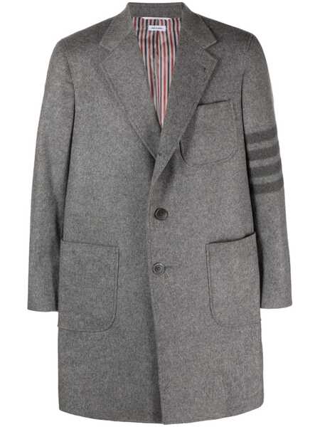  Thom Browne 4-bar Stripe Jacket - Grey 