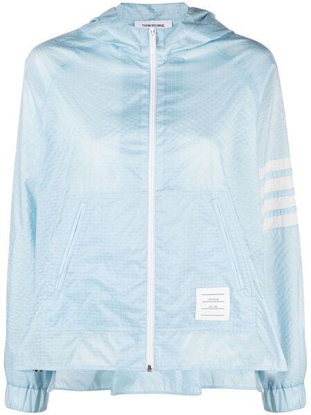  Thom Browne 4-bar Stripe Light Jacket - Blue 