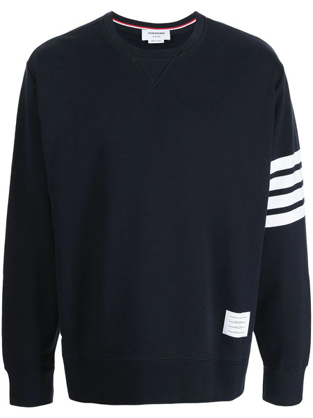  Thom Browne 4-bar Stripe Sweatshirt - Blue 