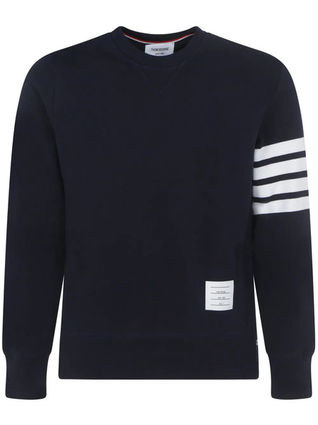  Thom Browne 4-bar Sweatshirt - Blue 