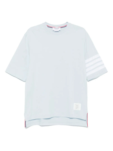  Thom Browne 4 Bar T-shirt - Blue 