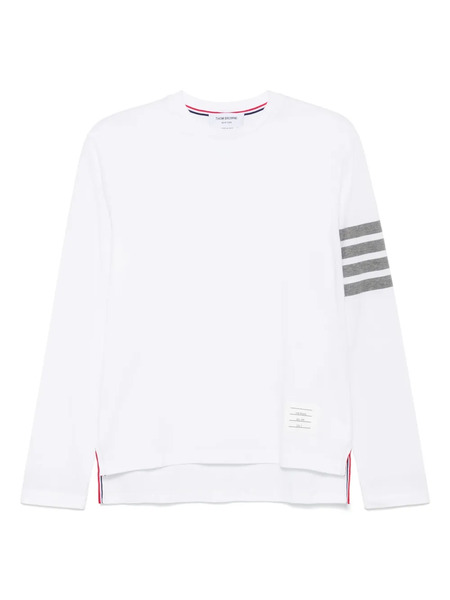 Thom Browne 4 Bar T-shirt - White 