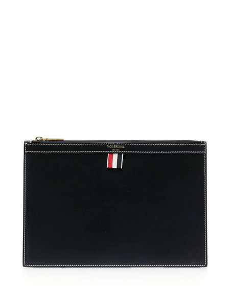  Thom Browne 4-bar Tab Document Holder - Blue 