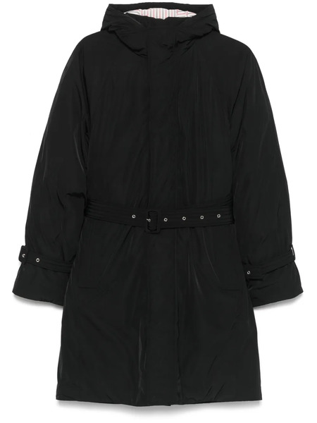  Thom Browne 4-bar Twill Parka - Black 