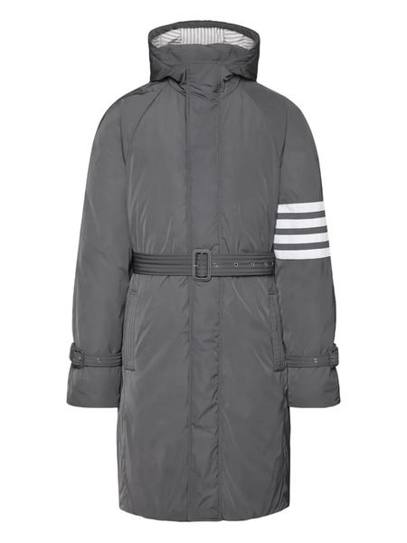  Thom Browne 4-bar Twill Parka - Grey 