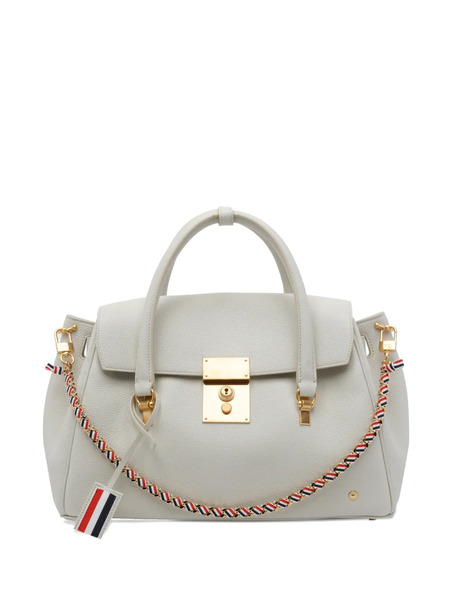  Thom Browne Bolton Tote Bag - Neutrals 