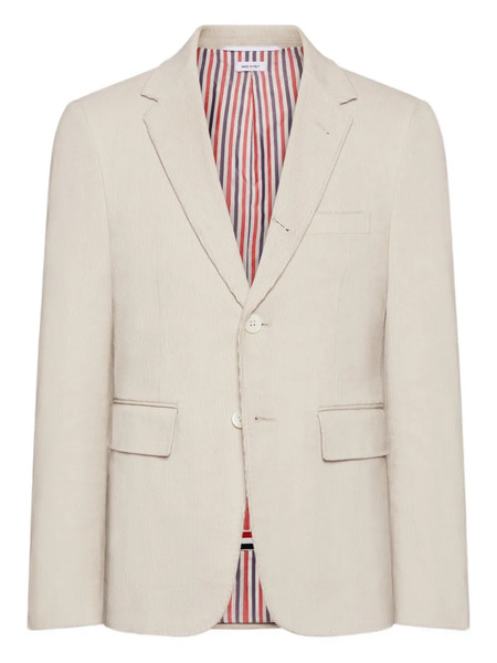  Thom Browne Button-fastening Blazer - White 