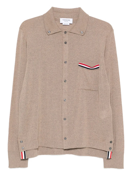  Thom Browne Buttoned Pocket Wool Cardigan 