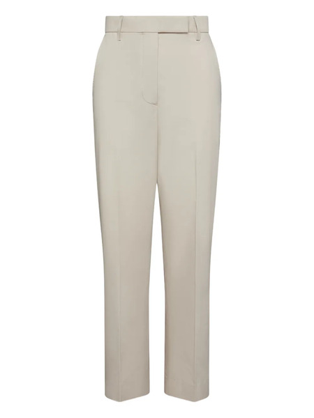  Thom Browne Cotton Tailored Trousers - Neutrals 