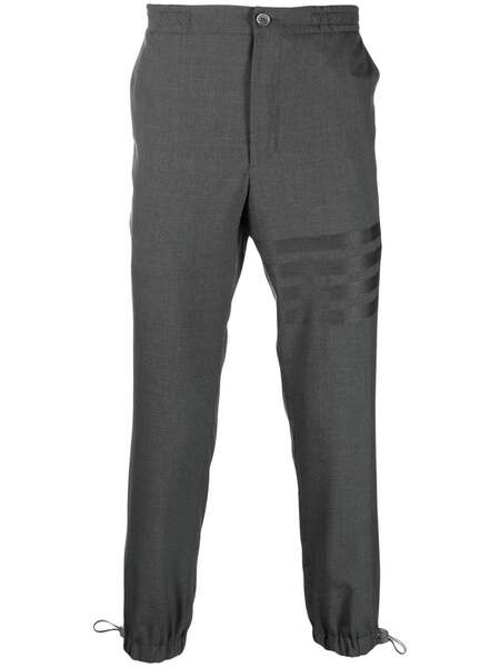  Thom Browne Cropped Tailored Trousers - Grey 