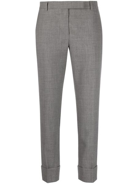  Thom Browne Cropped Tailored Trousers - Grey 