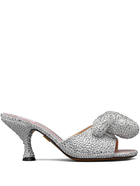  Thom Browne Crystal-hector Sandals - Silver 