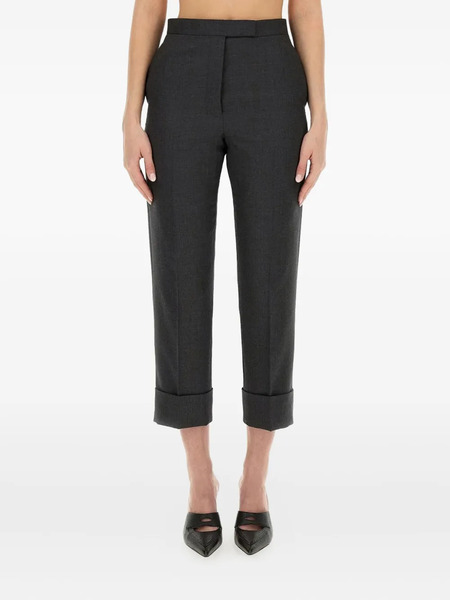  Thom Browne Cuffed Trousers - Grey 