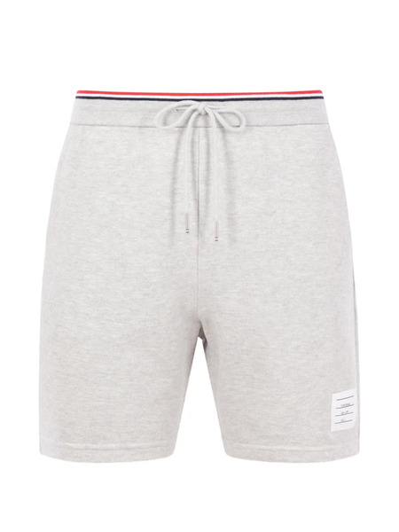  Thom Browne Drawstring Shorts - Grey 