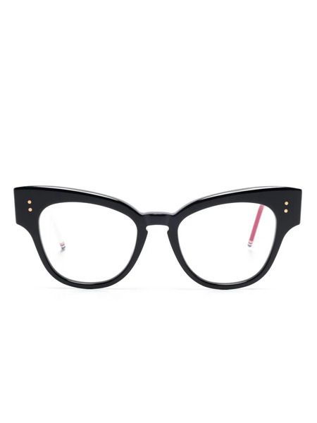  Thom Browne Eyewear Cat-eye Frame Glasses - Red 