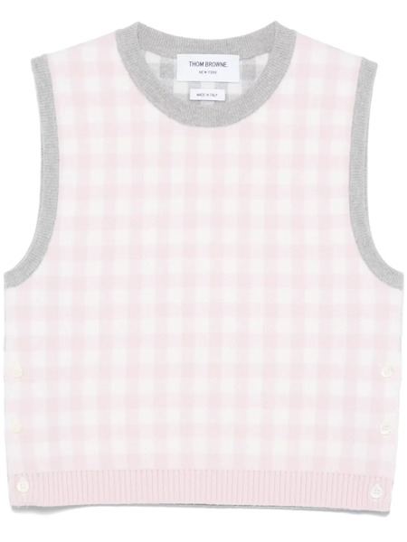  Thom Browne Fun Mix Tank Top - Pink 