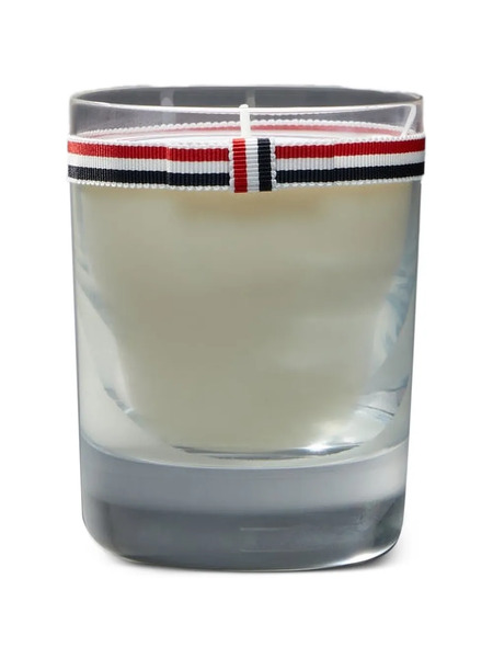  Thom Browne Grapefruit Baccarat Ribbon Candle - White 