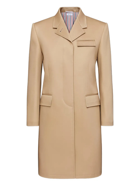  Thom Browne High-armhole Chesterfield Coat 
