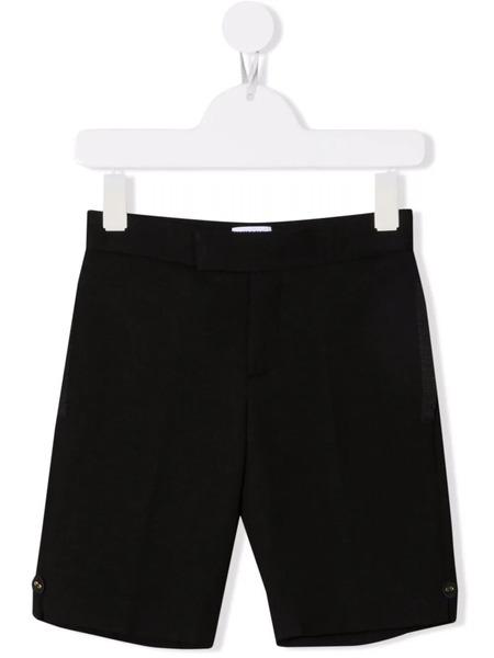  Thom Browne Kids Multi-button Bermuda Shorts - Black 