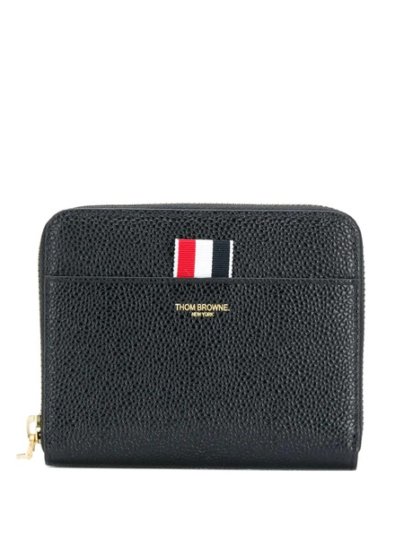  Thom Browne Leather Wallet - Black 