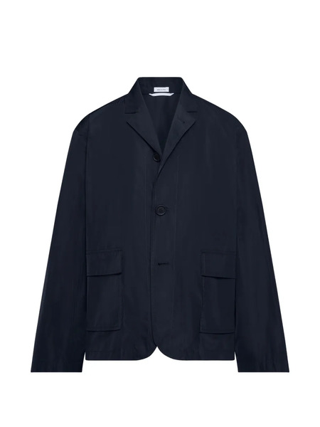  Thom Browne Logo-print Blazer - Blue 