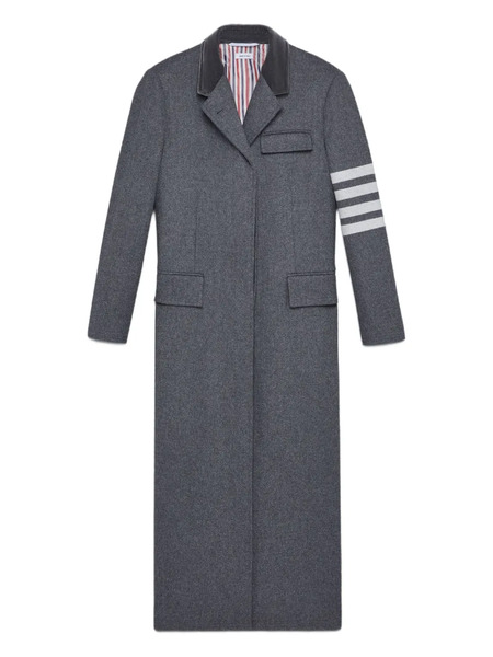  Thom Browne Long-sleeve Coat - Grey 