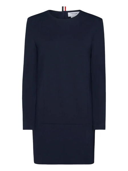  Thom Browne Long-sleeved Dress - Blue 