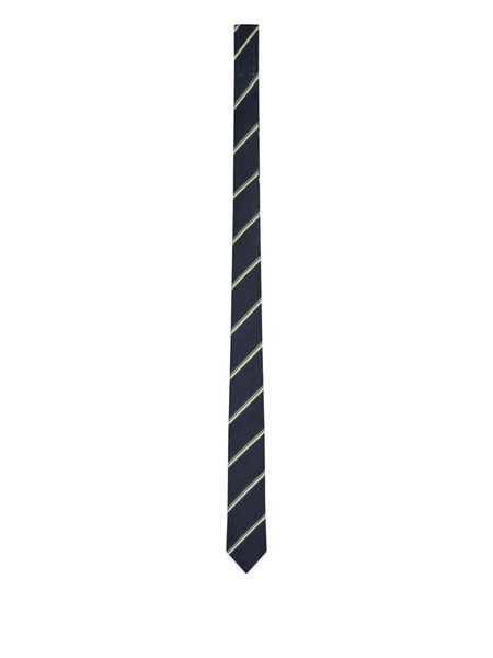  Thom Browne Mogador Shadow Stripe Tie - Blue 