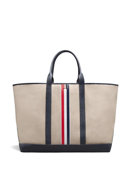  Thom Browne Oversized Tool Tote Bag - Neutrals 