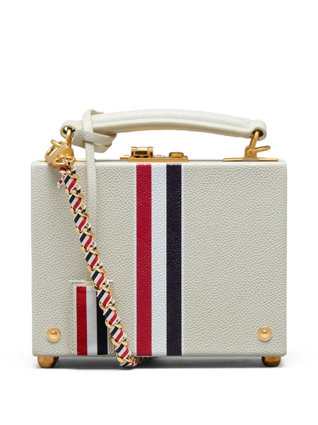  Thom Browne Pebble-grain Mini Bag - Neutrals 