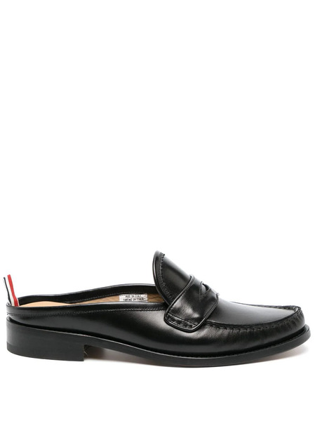  Thom Browne Penny Loafer Mules - Black 