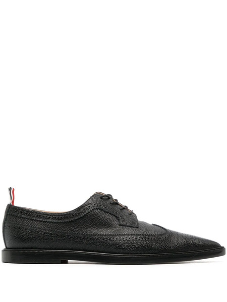  Thom Browne Pointed -toe Leather Brogues - Black 