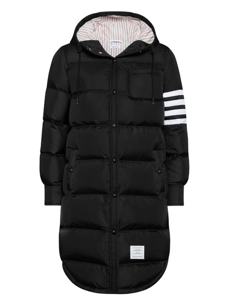  Thom Browne Ripstop 4-bar Parka - Black 