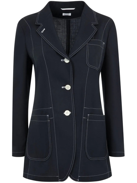  Thom Browne School Uniform Jacket - 415 Navy 