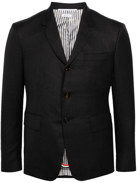  Thom Browne Single-breasted Wool Blazer - Grey 