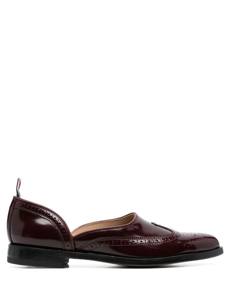  Thom Browne Slip-on Rwb Brogues - Red 