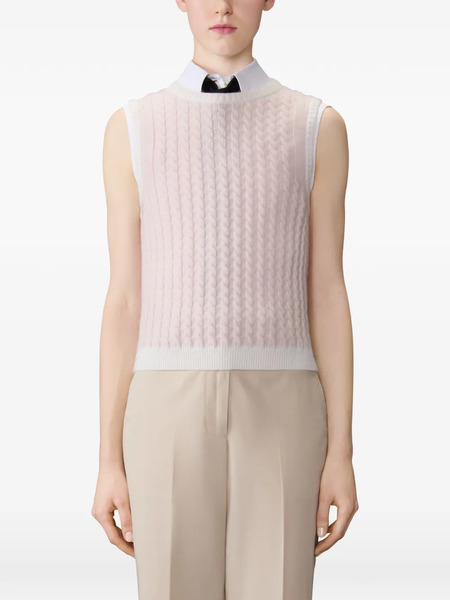  Thom Browne Stitch Shell Top - Pink 
