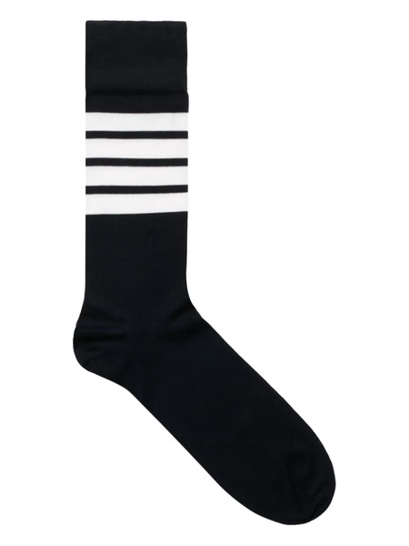  Thom Browne Striped Socks - Blue 
